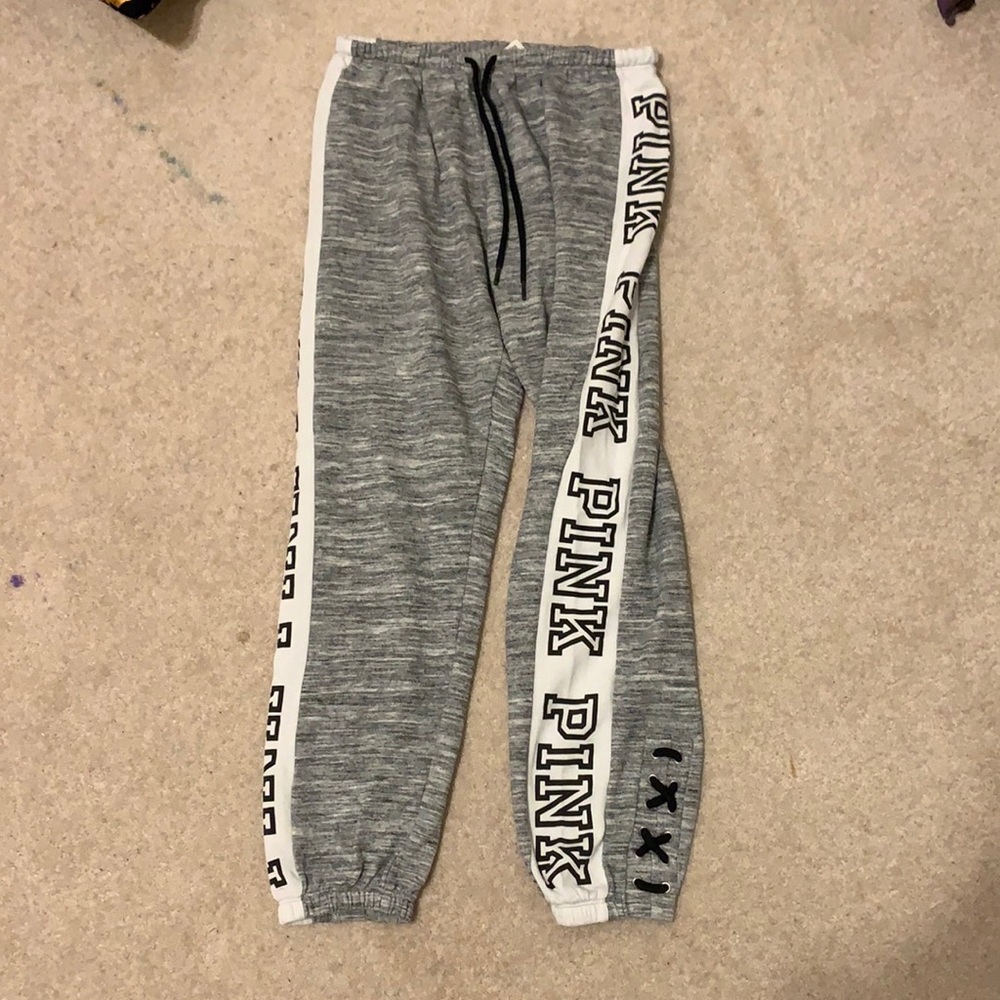 pink sweatpants